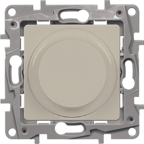 Светорегулятор поворотный без рамки Legrand Etika 5-300Вт слоновая кость картинка